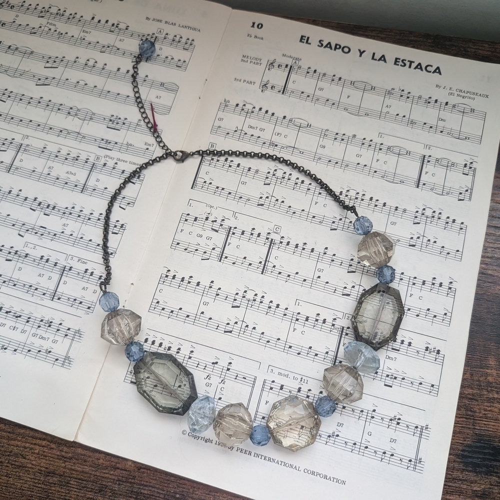 Vintage-Inspired Beaded Necklace - Picture 2 of 8